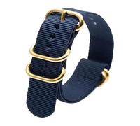 Correas de nylon trenzadas para hombre/mujer, Correa de nailon for reloj Seiko, pulsera de lona duradera de 18mm, 20mm, 22mm y 24mm, pulsera de repuesto Universal for hombre y mujer(Dark Blue,18mm)