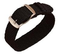 Correas de nylon trenzadas para hombre/mujer, Correa de reloj deportiva de nailon de 14mm, 16mm, 18mm, 20mm y 22mm, correa de muñeca sin agujero, reemplazo de pulsera tejida con pasadores, correa de r