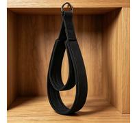 Correas de para reformer de Pilates, 1 pieza, acolchadas negras prémium para yoga, fitness y entrenamientos de resistencia