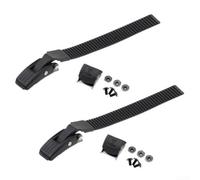 Correas de patinaje en línea, correas ajustables para patines en línea con abrazaderas de hebilla, tornillos, tuercas para hombres, mujeres, niños, cuchillas de rodillo de 220 x 22 mm