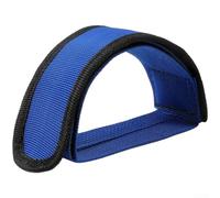 Correas de pedal de nailon ajustables, fijaciones de pie de bicicleta de una sola velocidad, accesorios de ciclismo de engranaje fijo, correas de tobillo de bicicleta impermeables, reemplazo de clips