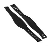 Correas de pedal para bicicleta de ejercicio, correas ajustables para pie de bicicleta estacionaria y estribos de bicicleta reclinada, clips de plástico de repuesto para tobillo de bicicleta giratoria