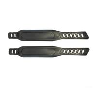 Correas de pedal para bicicleta de ejercicio, paquete de 2 correas ajustables para estribo de bicicleta para una colocación segura del pie, equipo de fitness para entrenamiento en casa