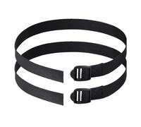 Correas de pie para máquinas de remo - Correas de pedal para bicicleta estática, correa de pie para elíptica | 2 correas de pedal de repuesto, correas de pedal para entrenamiento de piernas, correas