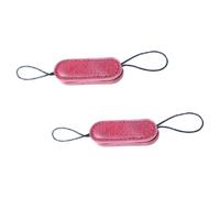 Correas de piel para cámara serie con anillos, color rojo | Cómodas correas de cuero para cámara, correas de nailon, piel auténtica, bucle anticaídas, disparos estables