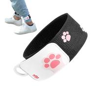 Correas de pierna para pantalón, correas de pierna para pantalones de ciclismo, banda elástica para el tobillo, ajustable, ligera, de liberación rápida, antideslizante para correr a diario