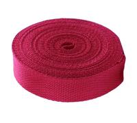 Correas de polipropileno, correa correas algodón y poliéster, 5 yardas, varios tamaños, multicolor for bolsa, equipaje, carga(Deep Red,38 mm)