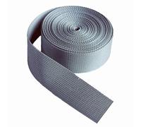 Correas de polipropileno, correa nailon Multicolor 25mm/38mm ancho 5 a 20 yardas for equipaje, carga, escalada al aire libre, for mascotas(Gray,25mm/5yard)