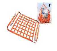 Correas de Red de Seguridad cuadradas de 3,3 a 11,5 pies for elevación de Carga, Red de elevación de Eslinga Plana de poliéster for construcción(2x2m-1ton/2204.6lbs-15cm)