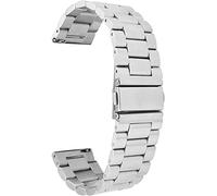Correas de reloj 18 mm 20 mm 22 mm La banda de reloj de acero inoxidable adecuado para compatible con Samsung Galaxy Active 2 42 mm 46 mm Gear S3 S3 Strap Bracelet Fit para Huawei GT 2 2e (Color de