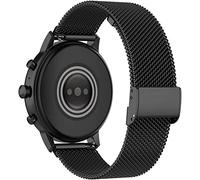 Correas de reloj 18 mm 20 mm 22 mm Milanese Milanese Fit para compatible con Samsung Galaxy 42 mm 46 mm Band de 46 mm reloj 3 41 mm/45 mm Active2 Metal Strap Fit para Garmin Huawei GT 2 (Color de