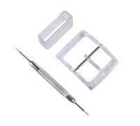 Correas de reloj con hebilla de plástico y trabillas de silicona de repuesto para relojes Swatch - Diferentes colores y anchos disponibles