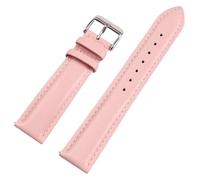 Correas de reloj de cuero genuino, hebilla de pasador de 12/13/14/15/16/17/18/19/20/21/22 mm, correa de reloj de piel de becerro de primera capa con grano liso y pasador de liberación rápida for hombr