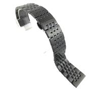 Correas de reloj de metal, correa de reloj de acero inoxidable de 12 mm, 14 mm, 16 mm, 18 mm, 19 mm, 20 mm, 21 mm y 22 mm, correa de acero inoxidable macizo, correa de repuesto con cierre a presión do