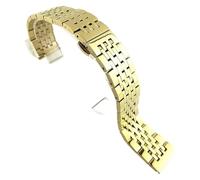 Correas de reloj de metal, correa de reloj de acero inoxidable de 12 mm, 14 mm, 16 mm, 18 mm, 19 mm, 20 mm, 21 mm y 22 mm, correa de acero inoxidable macizo, correa de repuesto con cierre a presión do