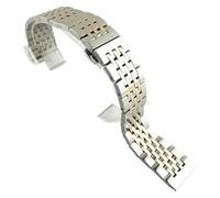 Correas de reloj de metal, correa de reloj de acero inoxidable de 12 mm, 14 mm, 16 mm, 18 mm, 19 mm, 20 mm, 21 mm y 22 mm, correa de acero inoxidable macizo, correa de repuesto con cierre a presión do