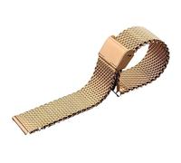 Correas de reloj de metal, correa de reloj de metal de liberación rápida sólida cepillada Correas de reloj Correa de reloj de acero inoxidable Malla 18 mm 20 mm 22 mm 24 mm Acero inoxidable Hombres Me