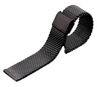 Correas de reloj de metal, correa de reloj de metal de liberación rápida sólida cepillada Correas de reloj Correa de reloj de acero inoxidable Malla 18 mm 20 mm 22 mm 24 mm Acero inoxidable Hombres Me