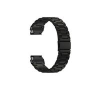 Correas de reloj de metal de 26 y 22 mm compatibles con for Garmin/Forerunner 965 955 Band Epix Pro/Instinct 2X/Fenix 7X Pro Correa de ajuste rápido de acero inoxidable(Black,22mm)