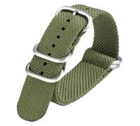 Correas de reloj de nailon trenzado, hebilla ajustable, reloj de nailon elástico trenzado, correa de reloj de nailon Stra, correa de reloj de lona duradera de 20 mm y 22 mm, una pieza for mujeres y ho
