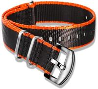 Correas De Reloj De Nylon Clásico, Correa De Reloj De Tela De Vela, Correa De Reloj De 18 Mm/20 Mm/22 Mm/24 Mm, Correa De Reloj De Nylon Gris De Una Pieza Reemplace Las Correas De Reloj con Cinturón D