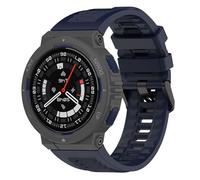 Correas de reloj de repuesto compatibles con Amazfit Active Edge, correa de silicona para reloj inteligente para mujeres y hombres (azul)