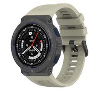 Correas de reloj de repuesto compatibles con Amazfit Active Edge Smartwatch de silicona, correa de reloj para mujeres y hombres (gris)