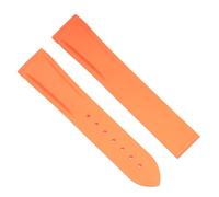 Correas de reloj de silicona de goma de 20 a 22 mm aptas for Omega Seamaster 300 speedmaster Correa apta for Seiko SKX Aqua Terra AT150 Moon Watch Band(No buckle-03,20mm)