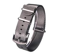 Correas de reloj Nylon clásico, Correa de reloj de lona, 18 mm / 20 mm / 22 mm / 24 mm Correa de reloj Correa de reloj de nailon Reemplazo de correa de reloj agradable for la piel Khaqi ( Color :