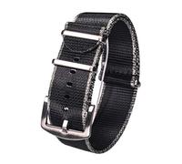 Correas de reloj Nylon clásico, Correa de reloj de lona, 18 mm / 20 mm / 22 mm / 24 mm Correa de reloj Correa de reloj de nailon Reemplazo de correa de reloj agradable for la piel Khaqi ( Color :