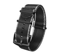 Correas de reloj Nylon clásico, Correa de reloj de lona, 18 mm / 20 mm / 22 mm / 24 mm Correa de reloj Correa de reloj de nailon Reemplazo de correa de reloj agradable for la piel Khaqi ( Color :