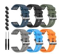 Correas de reloj Quickfit de 22 mm para Tactix 8/Fenix 8 Pro 47mm/7 Pro/6 Pro/5 Plus/quatix 8 47mm/7 Pro/7/6, correa deportiva de silicona compatible con Garmin Fenix E/Descent G2/G1 Solar/Forerunner
