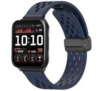 Correas de Repuesto Compatibles con Garmin Venu X1-Banda de Silicona Transpirable, Ajustable y Cómoda-Compatible con Garmin Venu X1 Smartwatch (Azul oscuro)