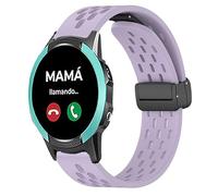 Correas de Repuesto Compatibles con SaveFamily Reloj Inteligente - Banda de Silicona Transpirable, Ajustable y Cómoda - Compatible con SaveFamily Slim 4G/SaveFamily Enjoy 18mm Correas (Morado)
