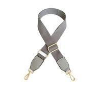 Correas De Repuesto Para Bolso 2 Pcs Bag Chain Webbing With Pu Straps Handbag Belt Replacement Women Accessories Belts Wide Shoulder Strap(Grey)