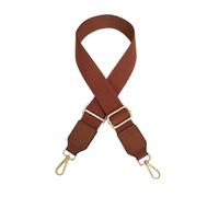 Correas De Repuesto Para Bolso 2 Pcs Bag Chain Webbing With Pu Straps Handbag Belt Replacement Women Accessories Belts Wide Shoulder Strap(Brown)