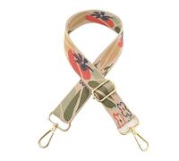 Correas De Repuesto Para Bolso 2 Pcs Canvas Flower Belt Bag Straps for Women Shoulder Messenger Bags Adjustable Strap Parts for Accesseries Rainbow Handbag(Color 2)