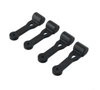 Correas de repuesto para cortacésped Craftsman que aseguran el montaje del conducto Bagger reemplaza 109808x 532109808 sujetadores negros para conexión de canal superior e inferior en equipos de