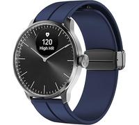 Correas de Respirable Silicona Compatible con Withings Smartwatch 18mm/20mm Correas,Correa Deportivas Suave de Repuesto para Mujeres y Hombres (Azul, 20mm)