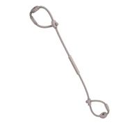 Correas de seguridad de juguetes, correas de juguete para bebés - Correas de seguridad de silicona para bebés,Cadena de soporte de teether Cadena ajustable accesorios de silla alta multifuncional clip