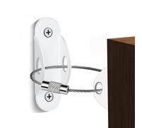 Correas de seguridad para muebles, kit de metal antipuntas, correa para muebles, correa resistente para muebles, protege a las mascotas de caídas de muebles, soporte de seguridad para conector de