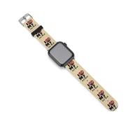 Correas de silicona de repuesto para Apple Watch con texto en inglés "I Love My Pit Bull", 38mm/40mm, Acero inoxidable, Amatista