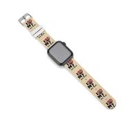 Correas de silicona de repuesto para Apple Watch con texto en inglés "I Love My Pit Bull", 38mm/40mm, Acero inoxidable, Amatista