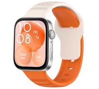 Correas de Silicona para Huawei Watch Fit 3, Correa Reloj Deportiva Transpirable para Huawei Watch Fit 3 Hombre/Mujer, Bracelet Deportiva Ajustable Impermeable Repuesto para Huawei Smartwatch Fit 3