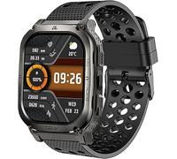 Correas de Silicona Suave para KOSPET Tank M3/M2/M3 Ultra/T2/T3/T3 Ultra Compatible con AMAZTIM M2/M3/C20 Pro/T2/T3 y WalkerFit M2/M6 Ultra/M2 Pro Cinturón Deportivo Resistente y Cómodo (Negro)