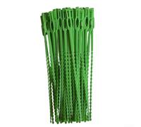 Correas de soporte para plantas, correas de jardín de espina de pescado, sujetadores ajustables para plantas, resistentes a la intemperie, lazos de vid para una sujeción segura del tallo, cinta de