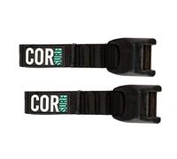 Correas de sujeción COR Surf con Hebilla Protectora de Silicona para Proteger tu vehículo y Tabla de Surf de abolladuras y Marcas