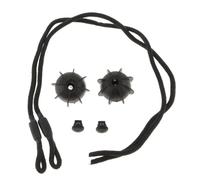 Correas de Sujeción para El Coche Compatible con VW para Golf Mk5 Mk6 2006-2013 Paquete Interior Trasero del Coche Estante Correa Cuerda Estante Maletero Portaequipajes Bandeja Cuerda 2Juegos