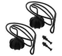 Correas de Sujeción para El Coche Cuerda Colgante para Maletero Coche Estante Paquetes Trasero Cordón De Partición Automática Cuerda Compartimento Equipaje 1 Juego Accesorio Interior Ajustable