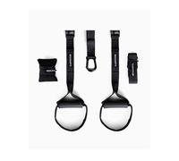 BOOMFIT Correas de Suspensión para Entrenamiento en Casa y Viajes | Kit de Suspensión Fitness con Anclaje para Puerta | Gimnasio Portátil para Fuerza y Core | Ideal para Calistenia y Atletas